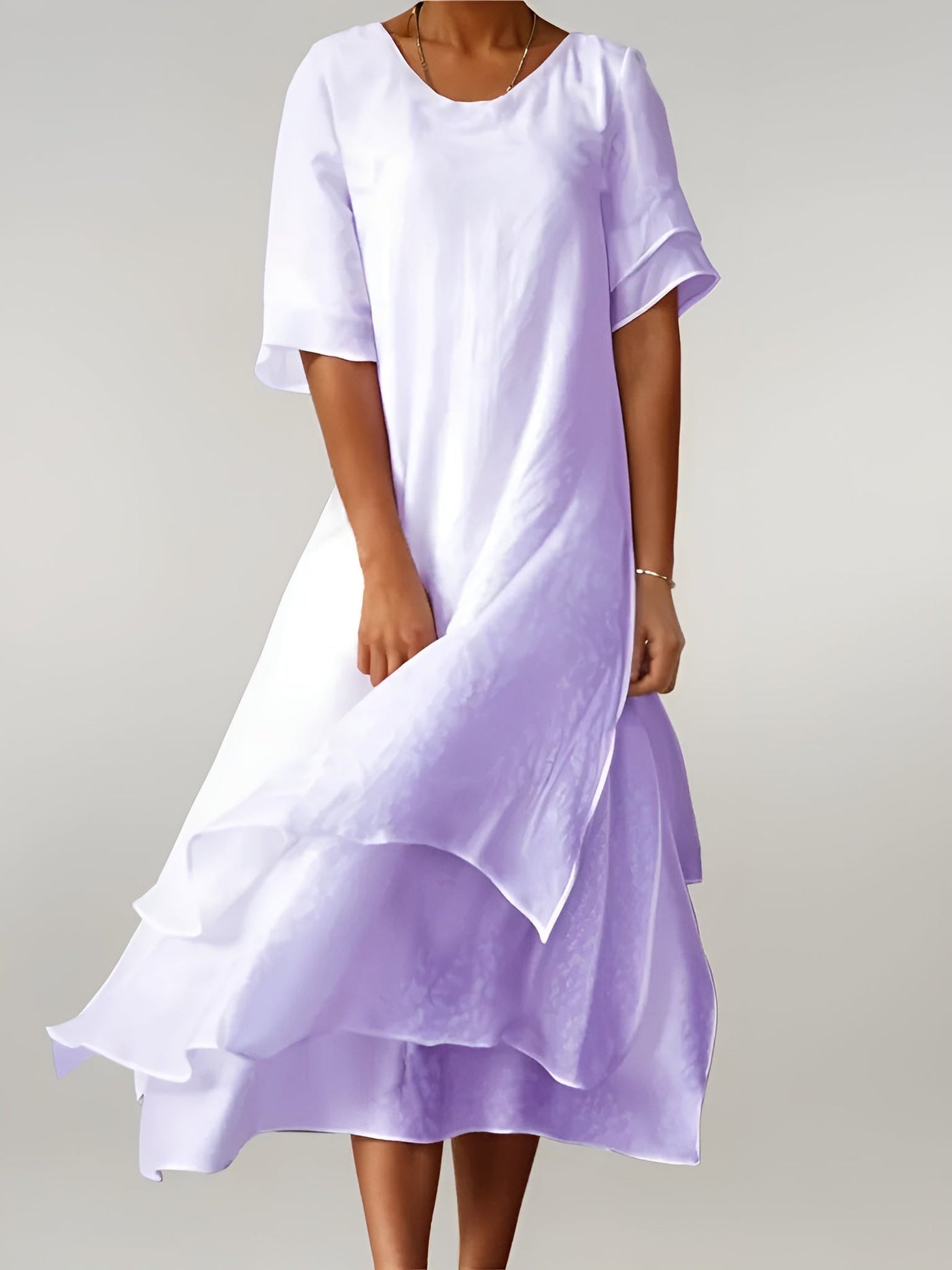 Daphne™ | Robe Longue Élégante en Coton