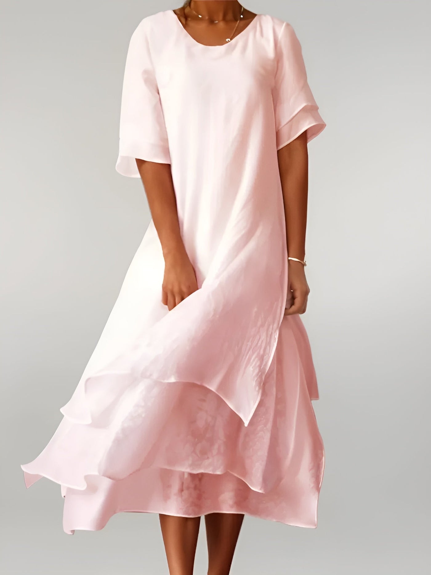 Daphne™ | Robe Longue Élégante en Coton