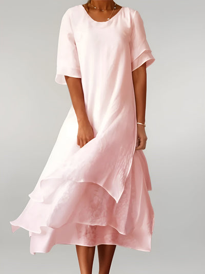 Daphne™ | Robe Longue Élégante en Coton