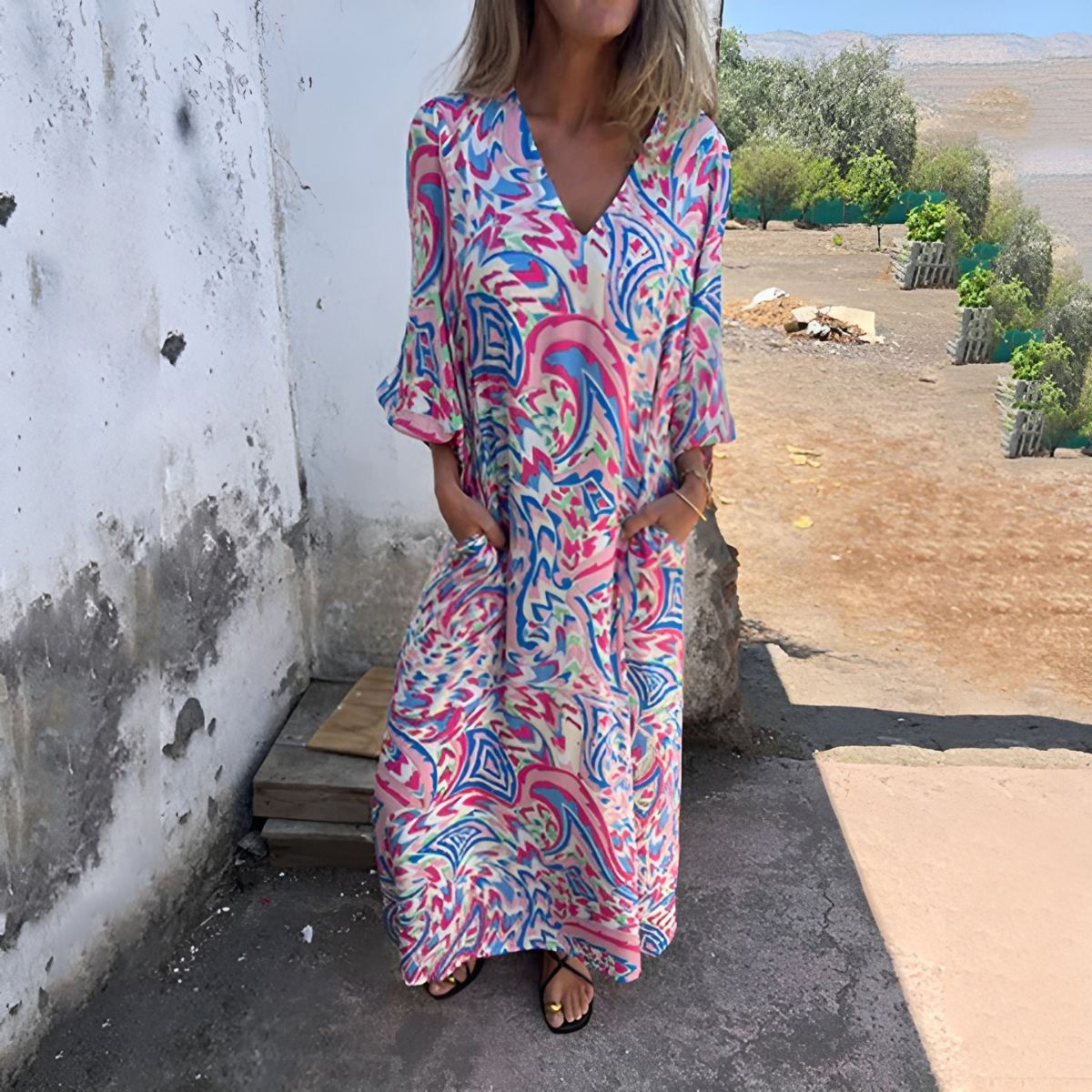 Léonie™ | Maxi Robe Stylée