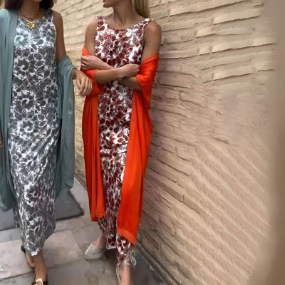 Sidonie™ | Robe Élégante avec Cardigan