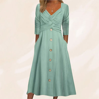 Elina™ | Robe Élégante et Flatteuse