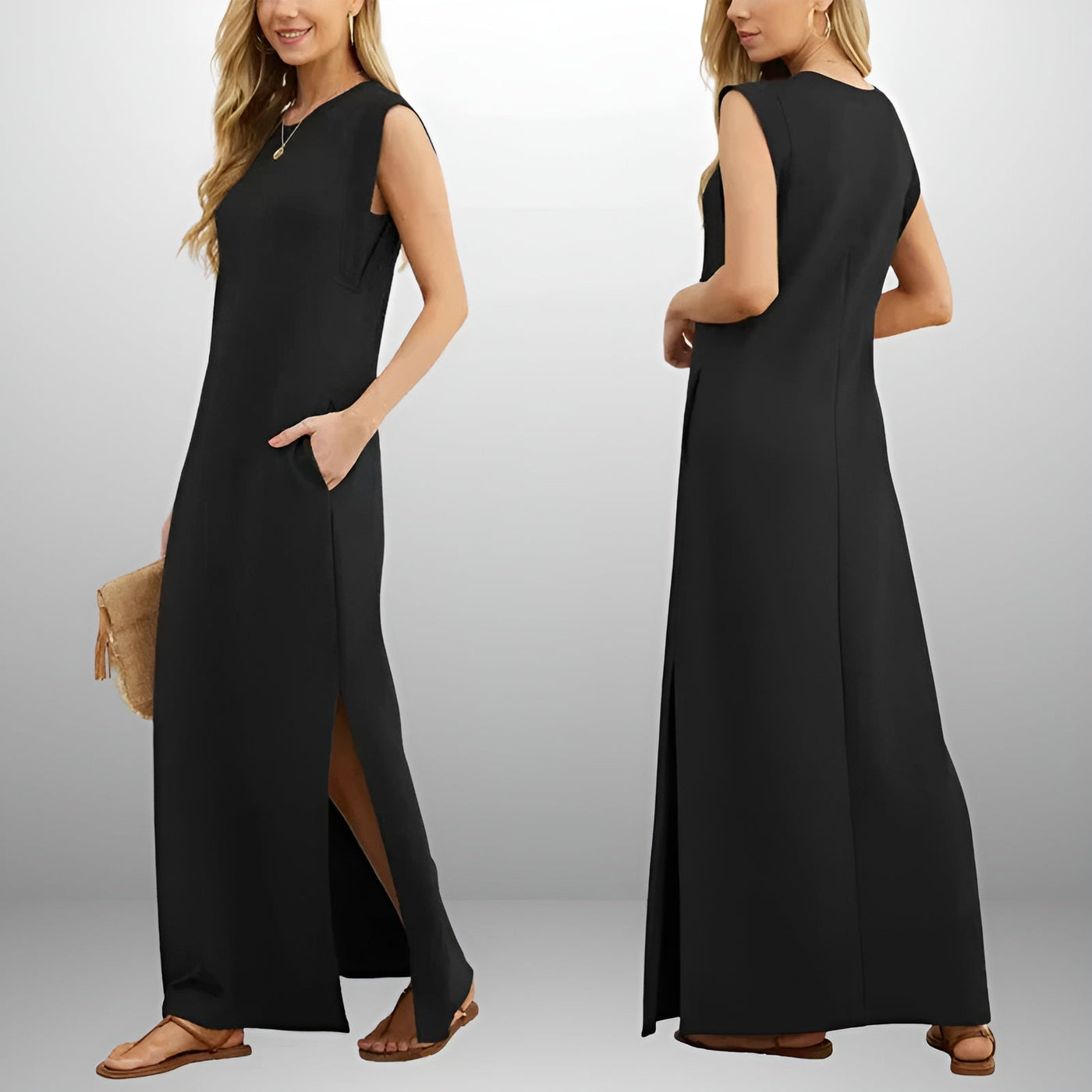 Clotilde™ | Robe Longue Légère Prête à Voyager