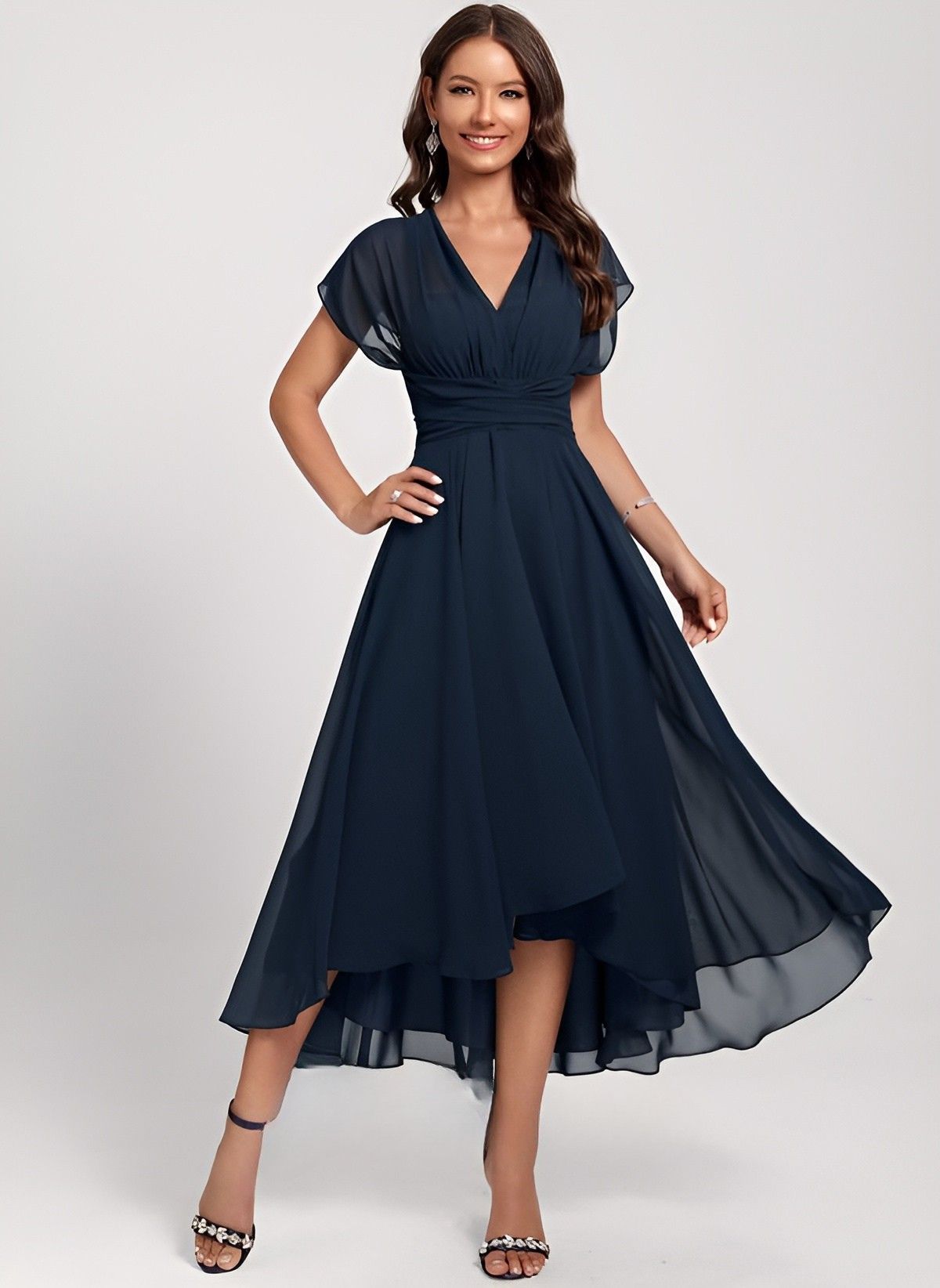Sophie™ | Robe A-Line Décolletée en V