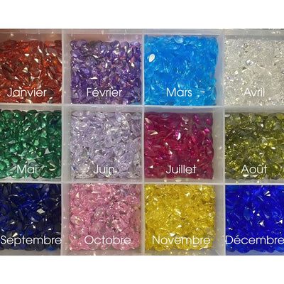 Célinea™ | Bague Personnalisée avec Pierre de Naissance