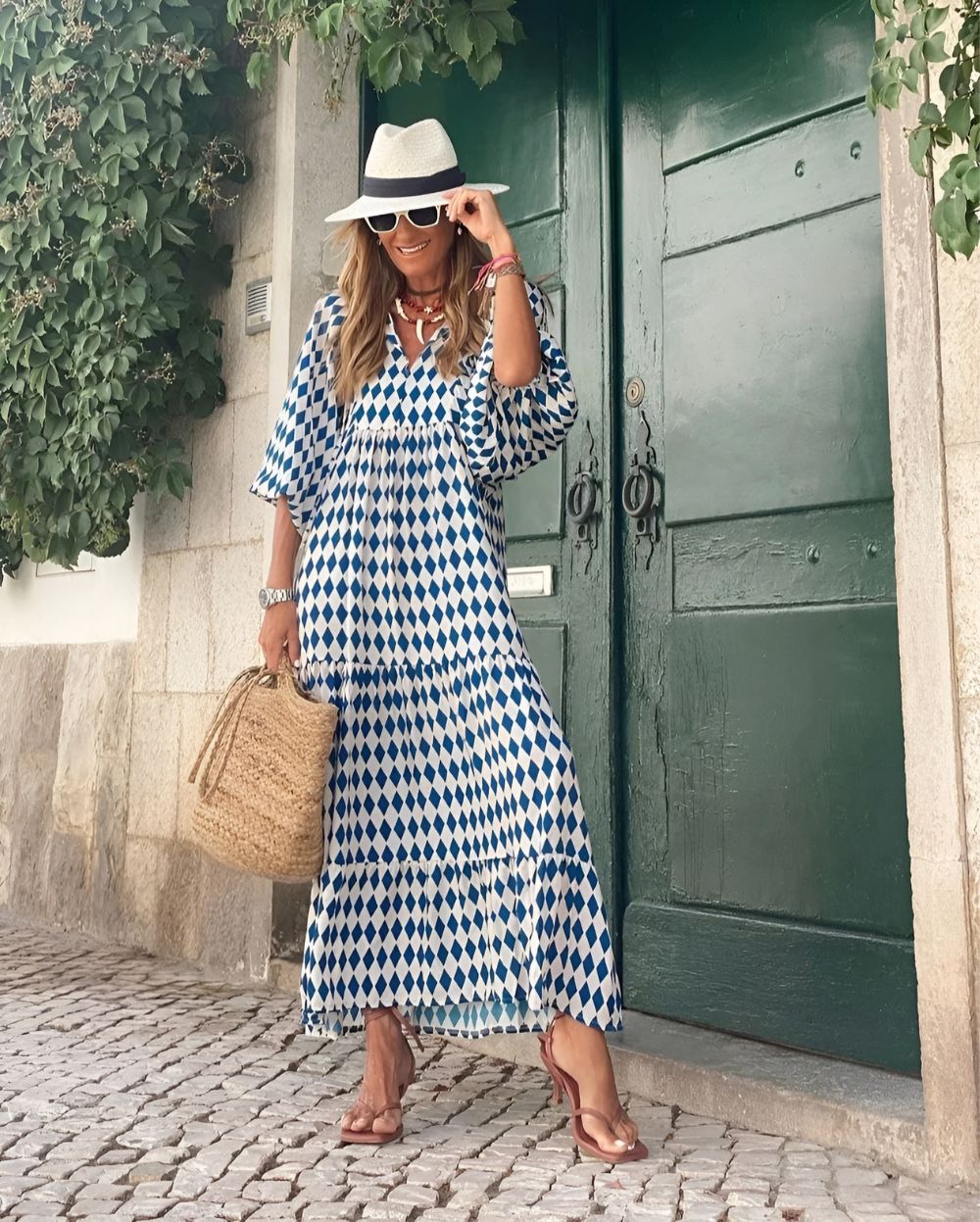 Eleonora™ | Robe Maxi Bohème en Coton