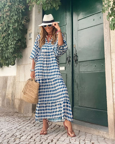 Eleonora™ | Robe Maxi Bohème en Coton