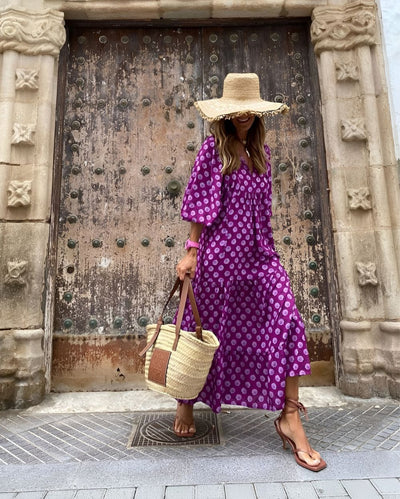 Eleonora™ | Robe Maxi Bohème en Coton