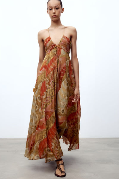 Émilienne™ | Robe à Imprimé Floral