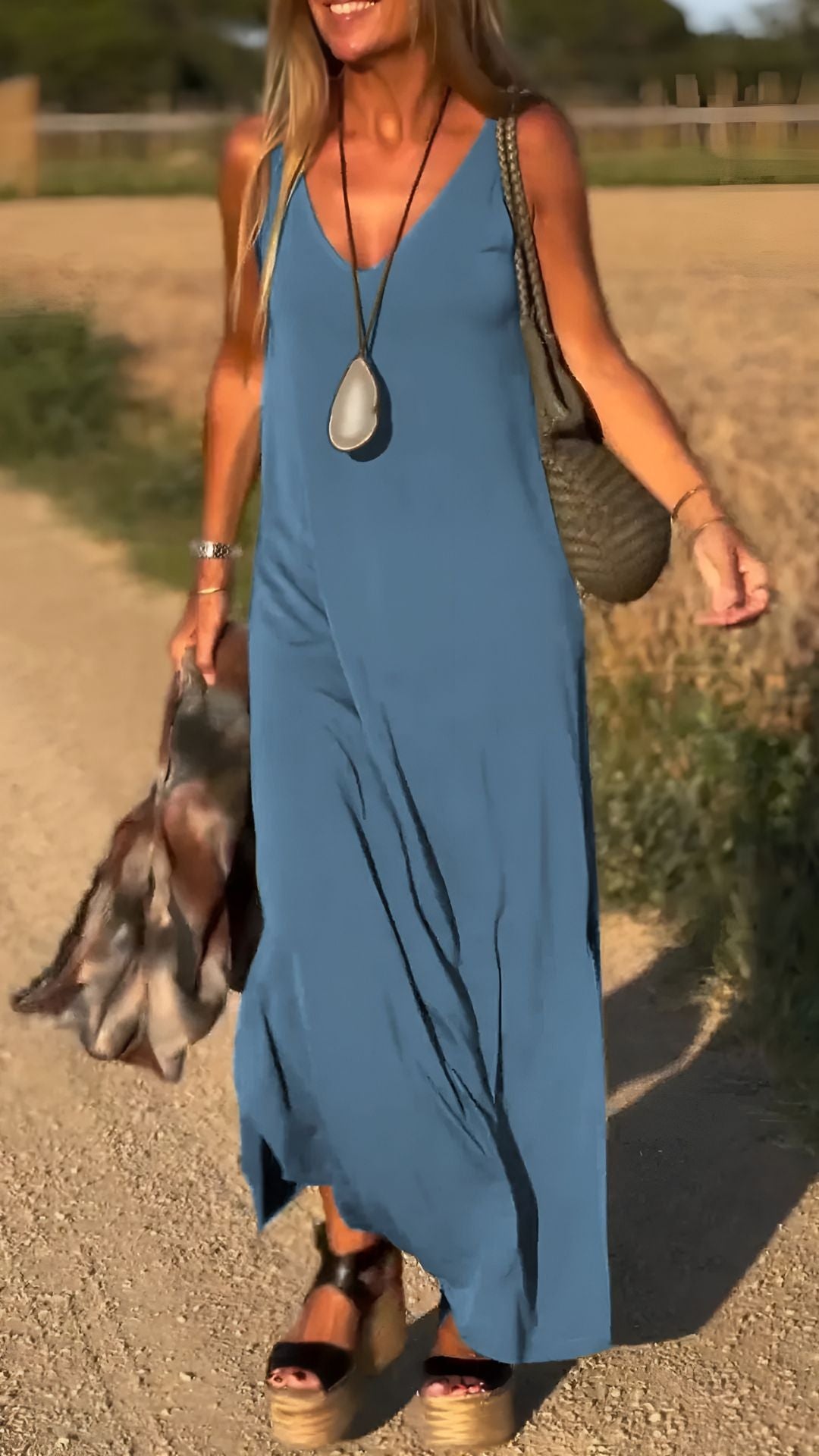 Élisa™ | Robe Élégante sans Manches