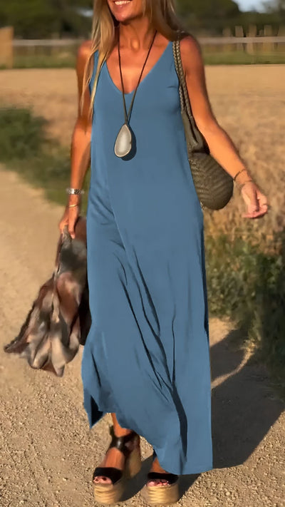 Élisa™ | Robe Élégante sans Manches