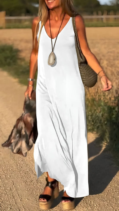 Élisa™ | Robe Élégante sans Manches