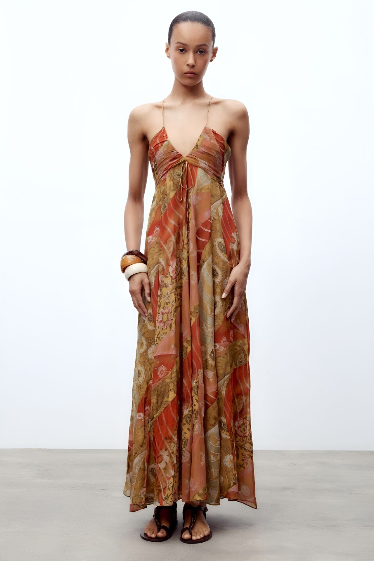 Émilienne™ | Robe à Imprimé Floral