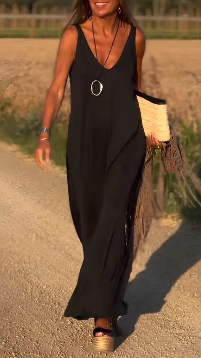 Élisa™ | Robe Élégante sans Manches