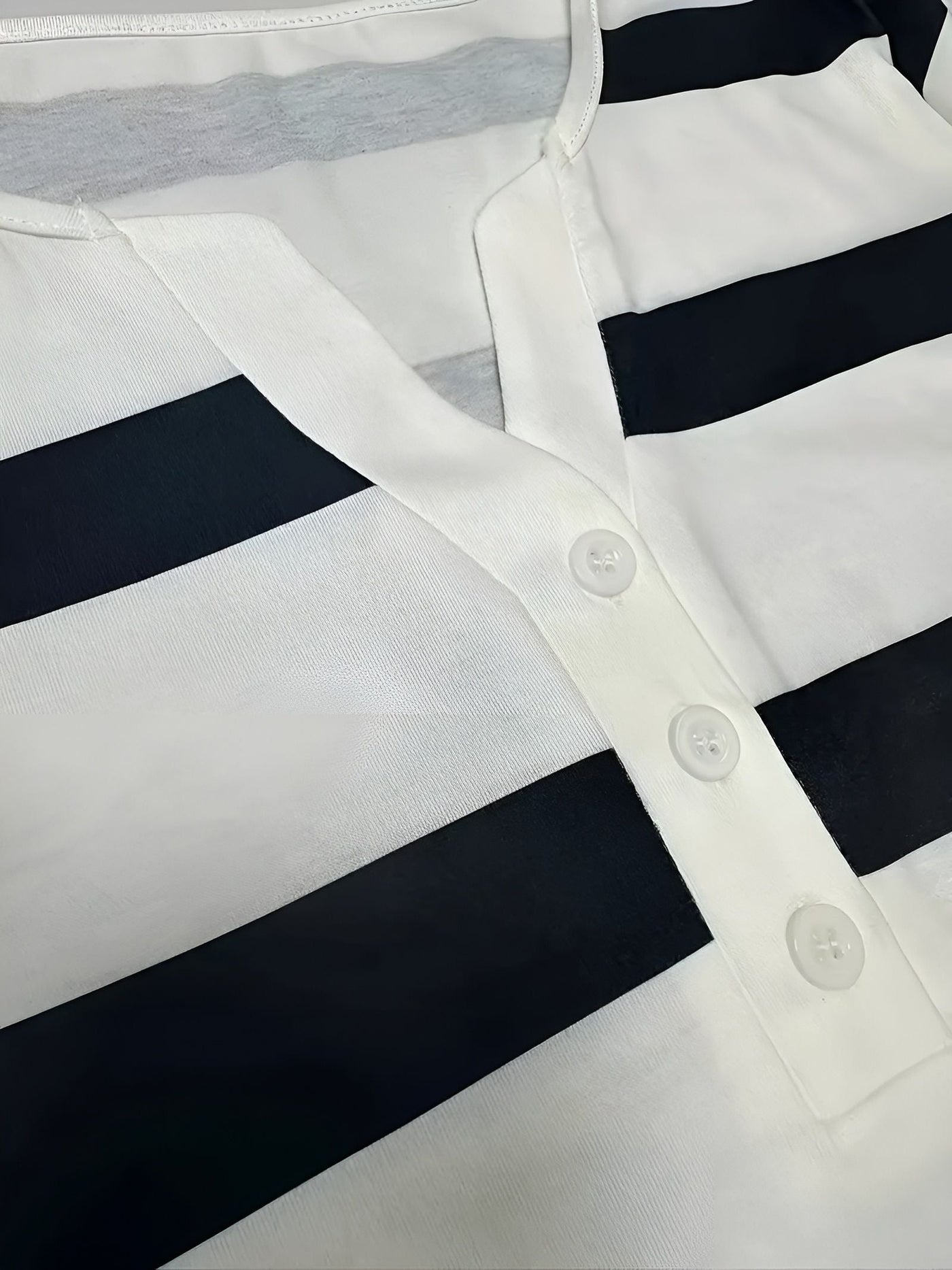 Denise™ | T-shirt à Imprimé Rayé