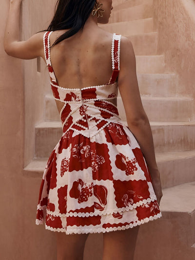Sanna™ | Mini Robe Florale