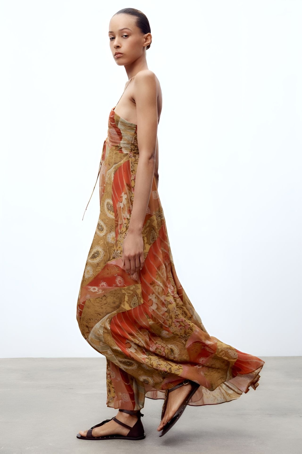 Émilienne™ | Robe à Imprimé Floral
