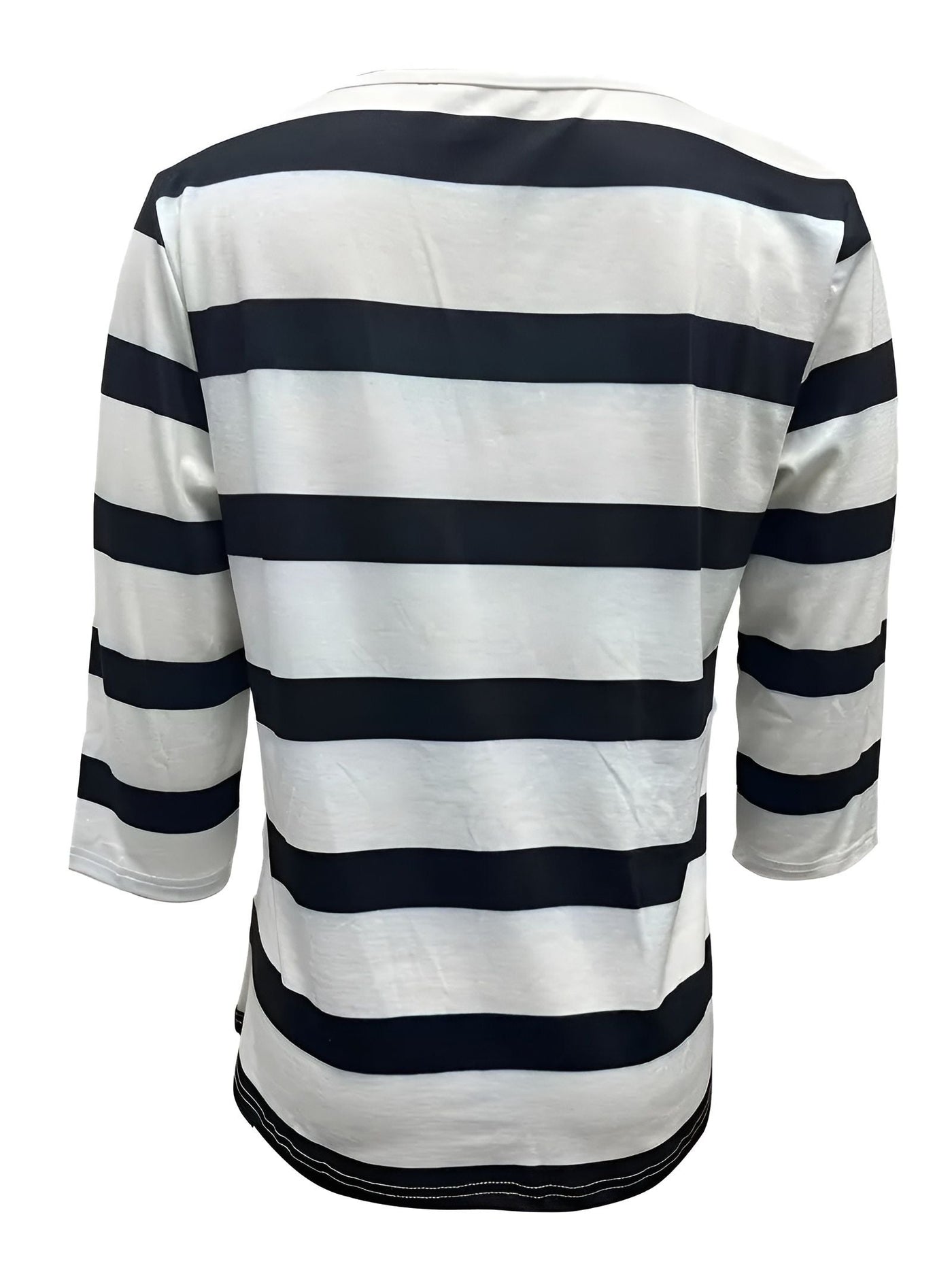 Denise™ | T-shirt à Imprimé Rayé