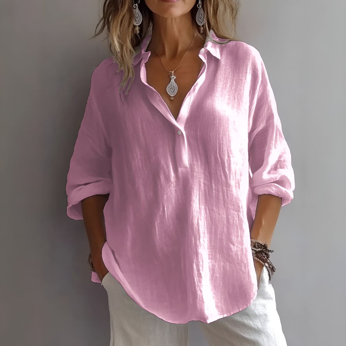 Avelina™ | Blouse Élégance Décontractée