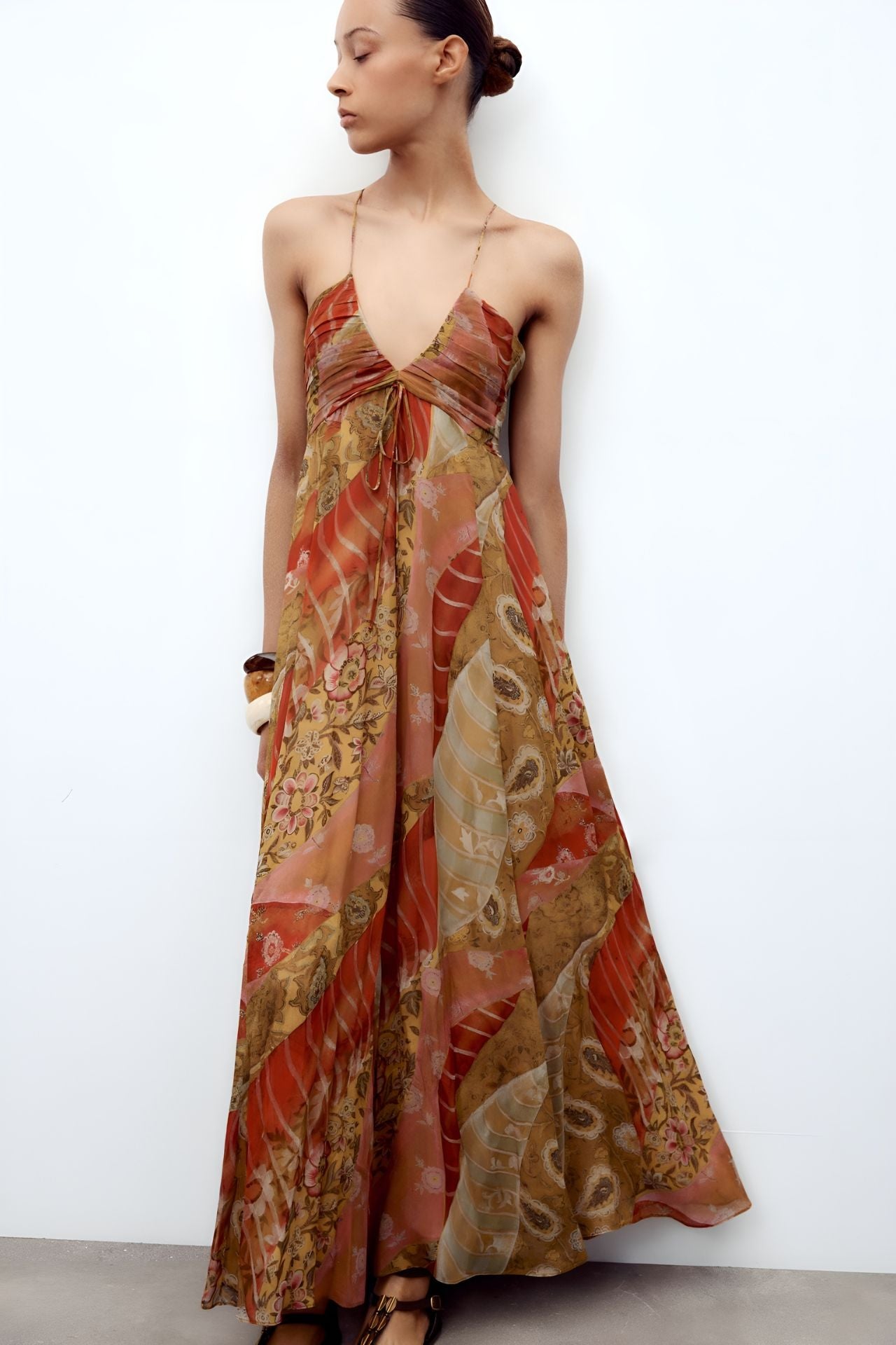 Émilienne™ | Robe à Imprimé Floral
