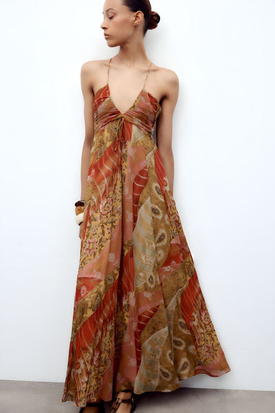 Émilienne™ | Robe à Imprimé Floral