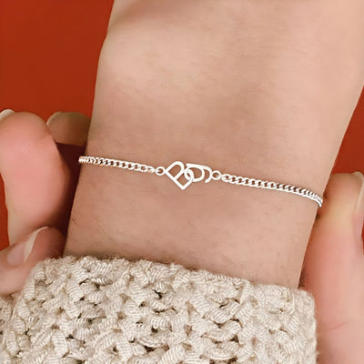 Liaison™ | Bracelet Initiales Entrelacées