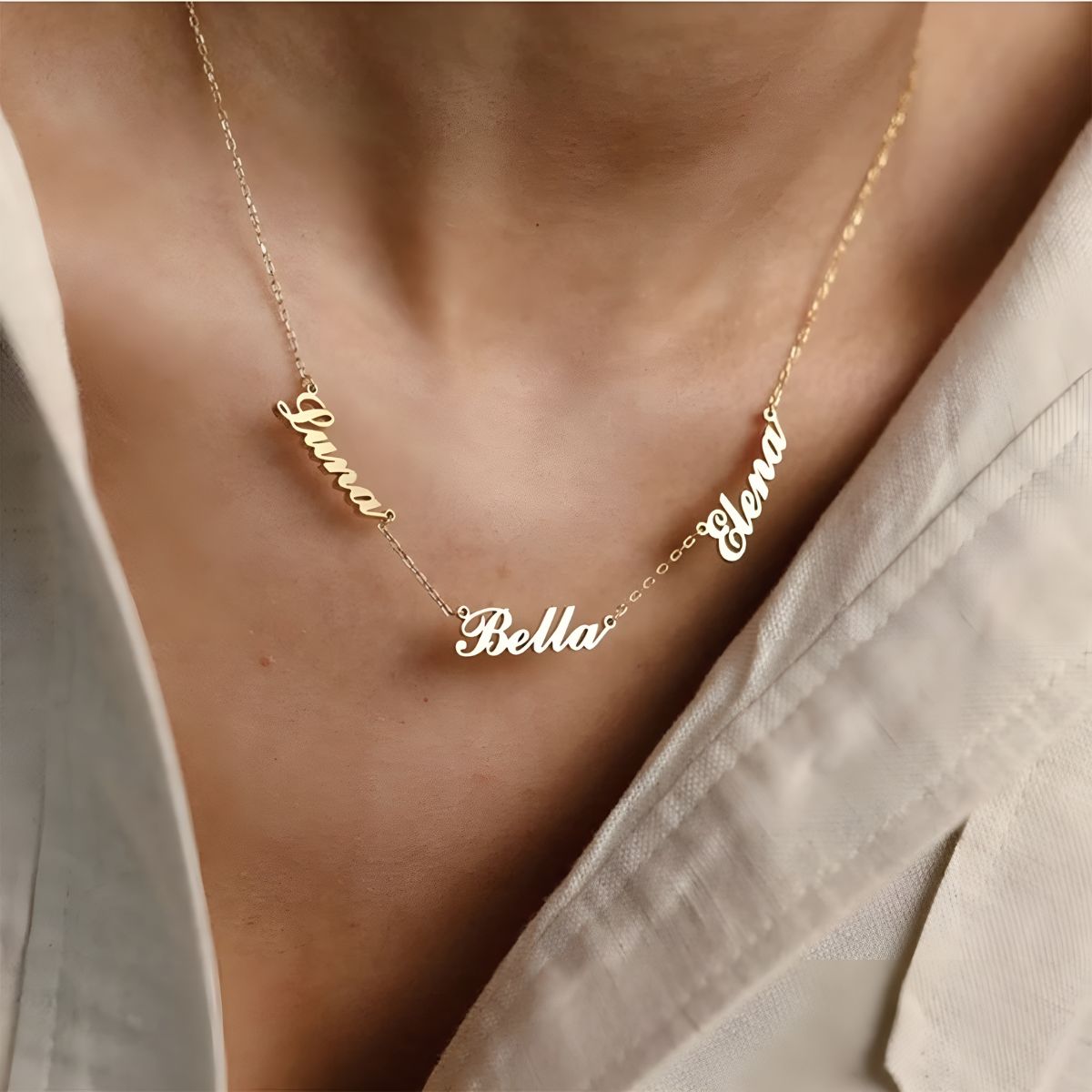 Nombelle™ | Collier avec Prénoms de vos Proches