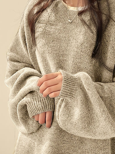 Noémie™ | Pull décontracté à Col Rond