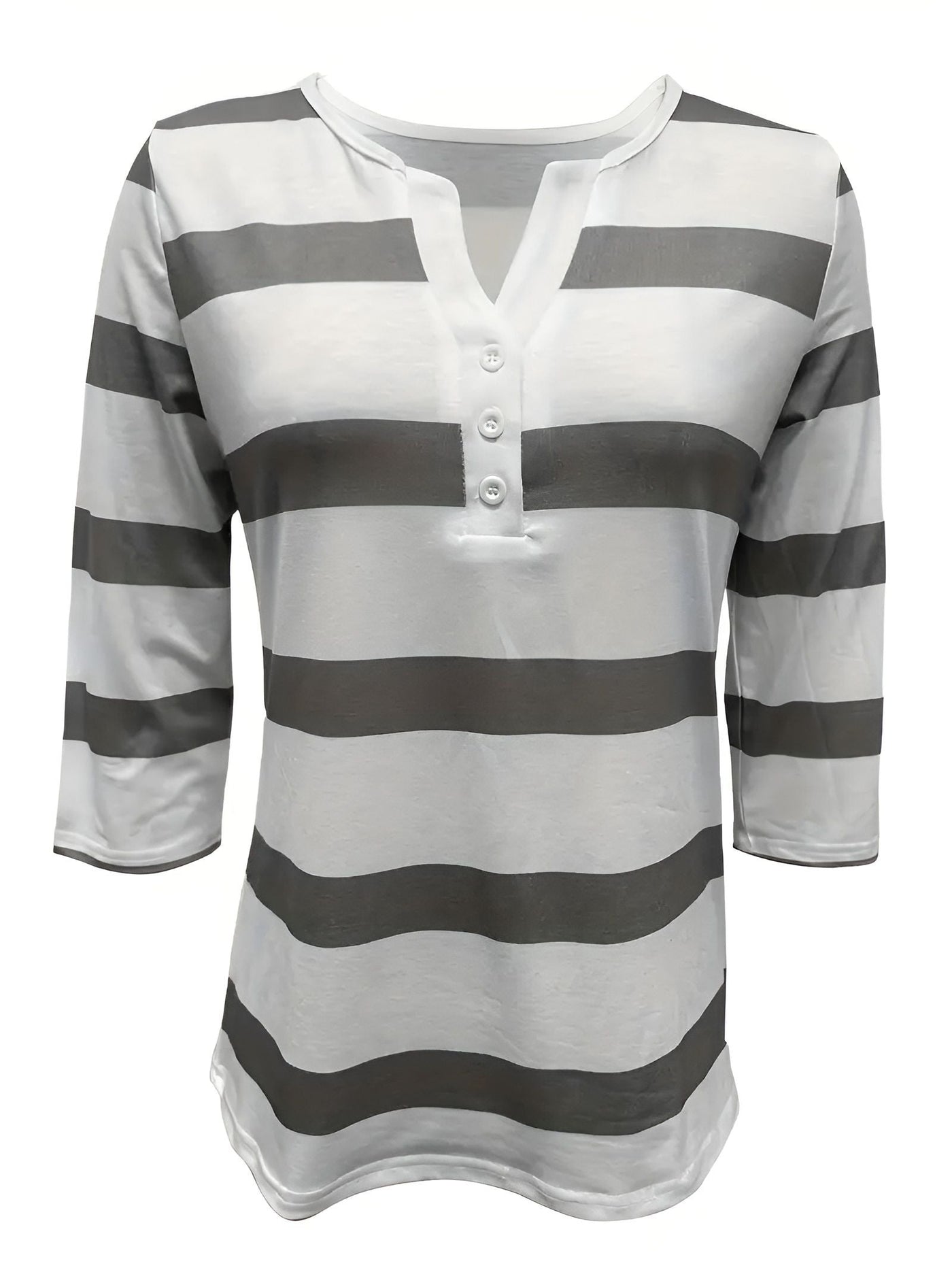 Denise™ | T-shirt à Imprimé Rayé