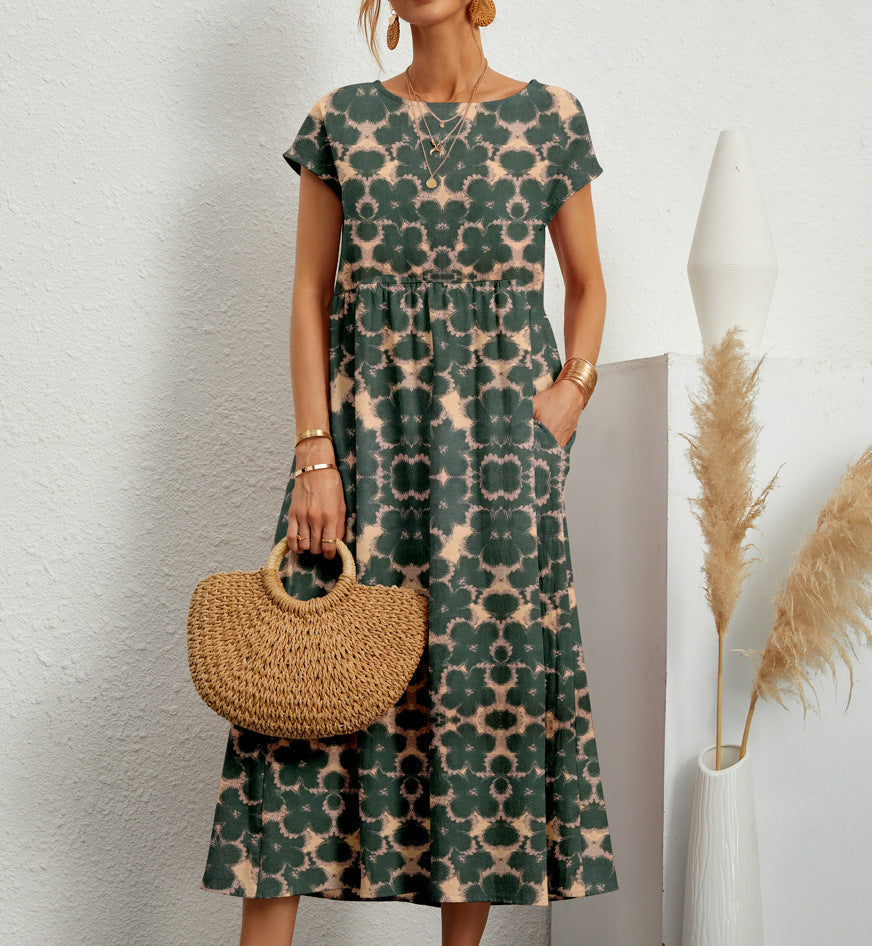 Joséphine™ | Robe Fleurie Élégante
