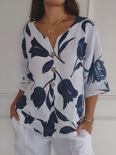 Mari™ | Blouse Fleurie