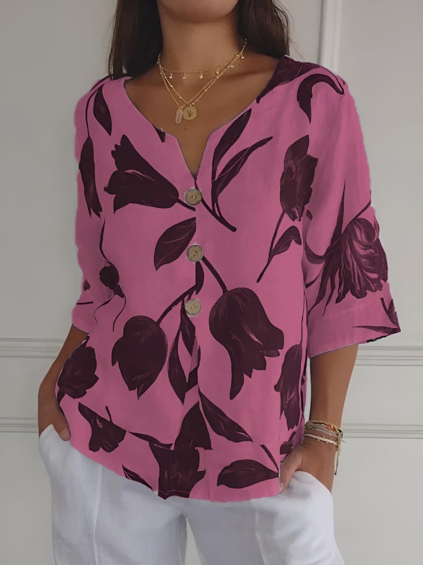 Mari™ | Blouse Fleurie