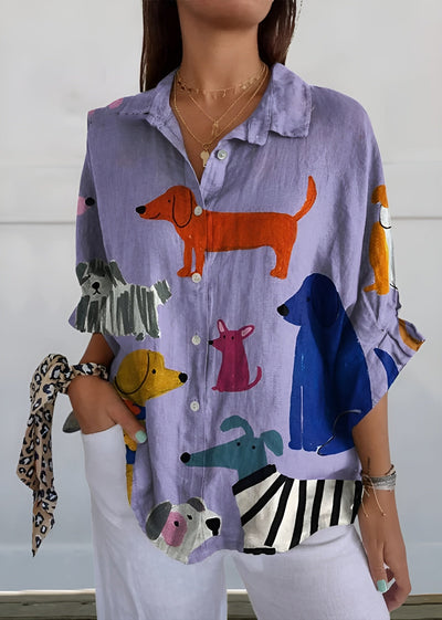 Kim™ | T-shirt Exclusif avec Motif Animal